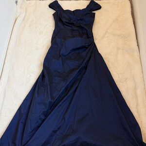 Tadashi Shoji blue Gown size 10
